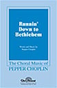 Running down to Bethlehem SATB choral sheet music cover